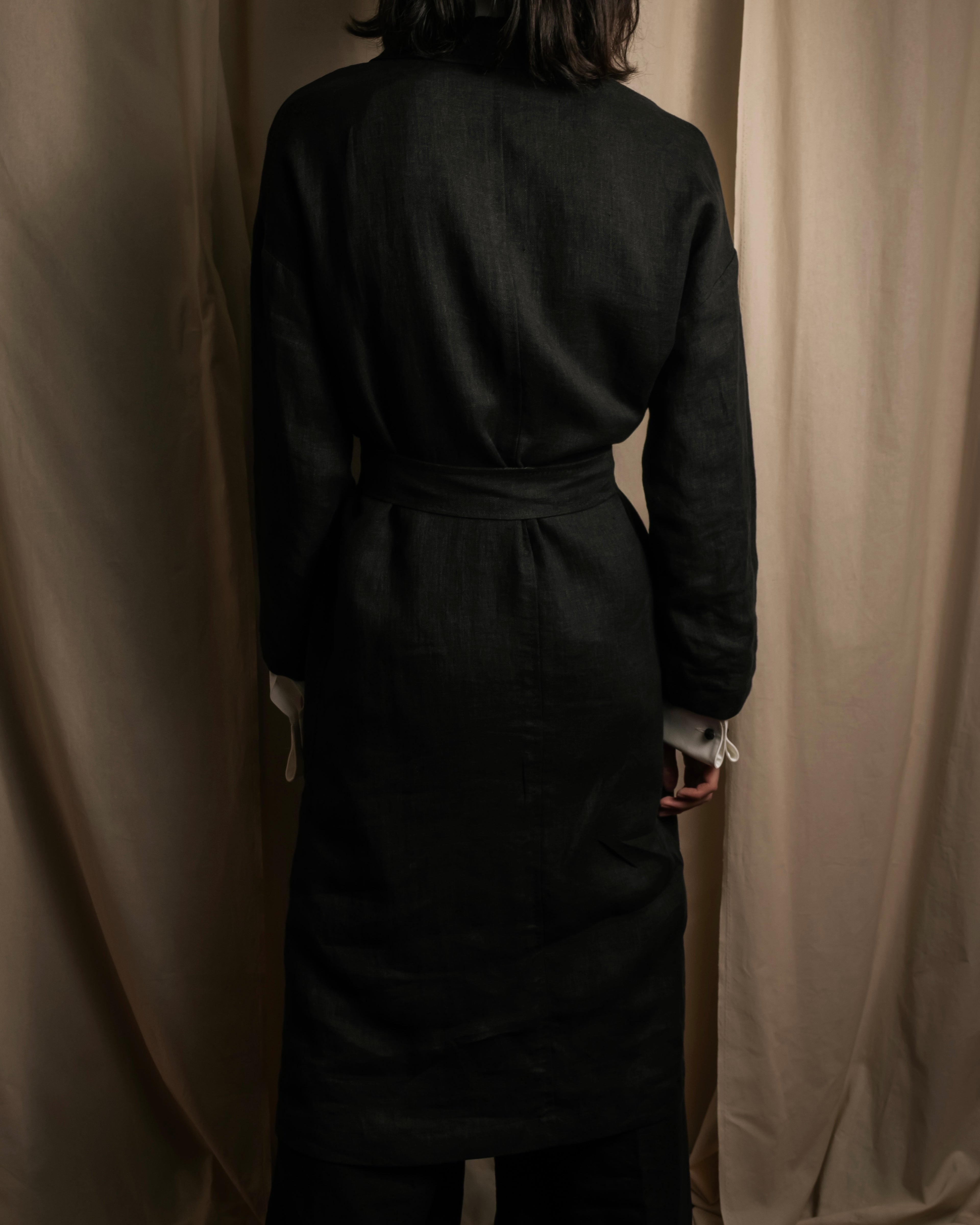 "Max Mara Studio" Straight fitting single-piece long coat