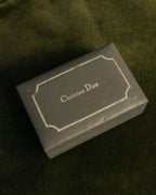 “Christian Dior” 80’s-90’s Textured dome cufflinks