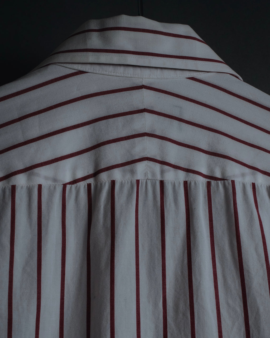 "Christian Dior" 80’s classic striped cotton dress shirt