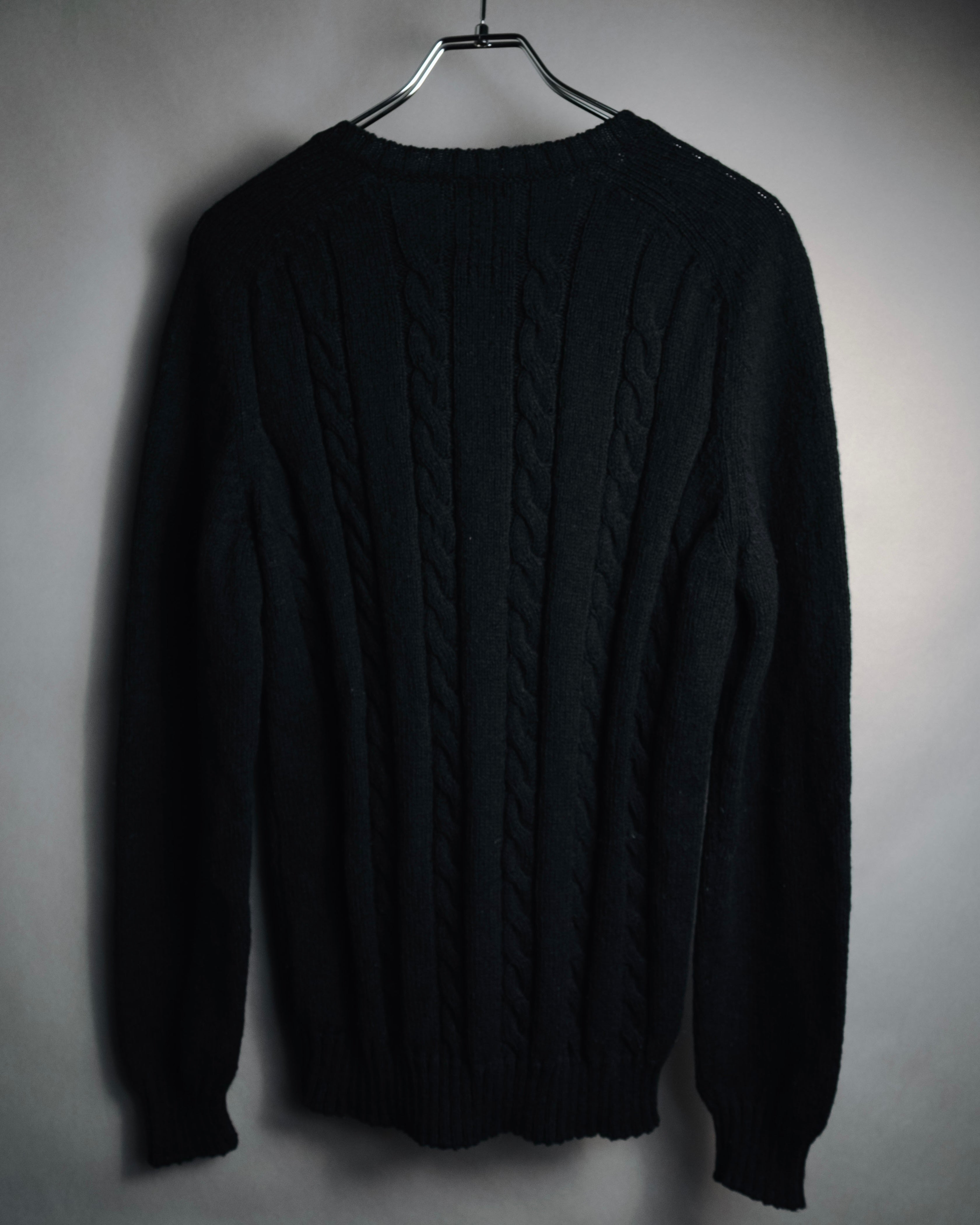 JIL SANDER (ジルサンダー) - ウールカーディガン - ブラック - 44
