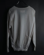 "Maison Martin Margiela" 2014 asymmetrical cotton knit cardigan