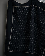 “Christian Dior” 90’s CD monogram silk scarf