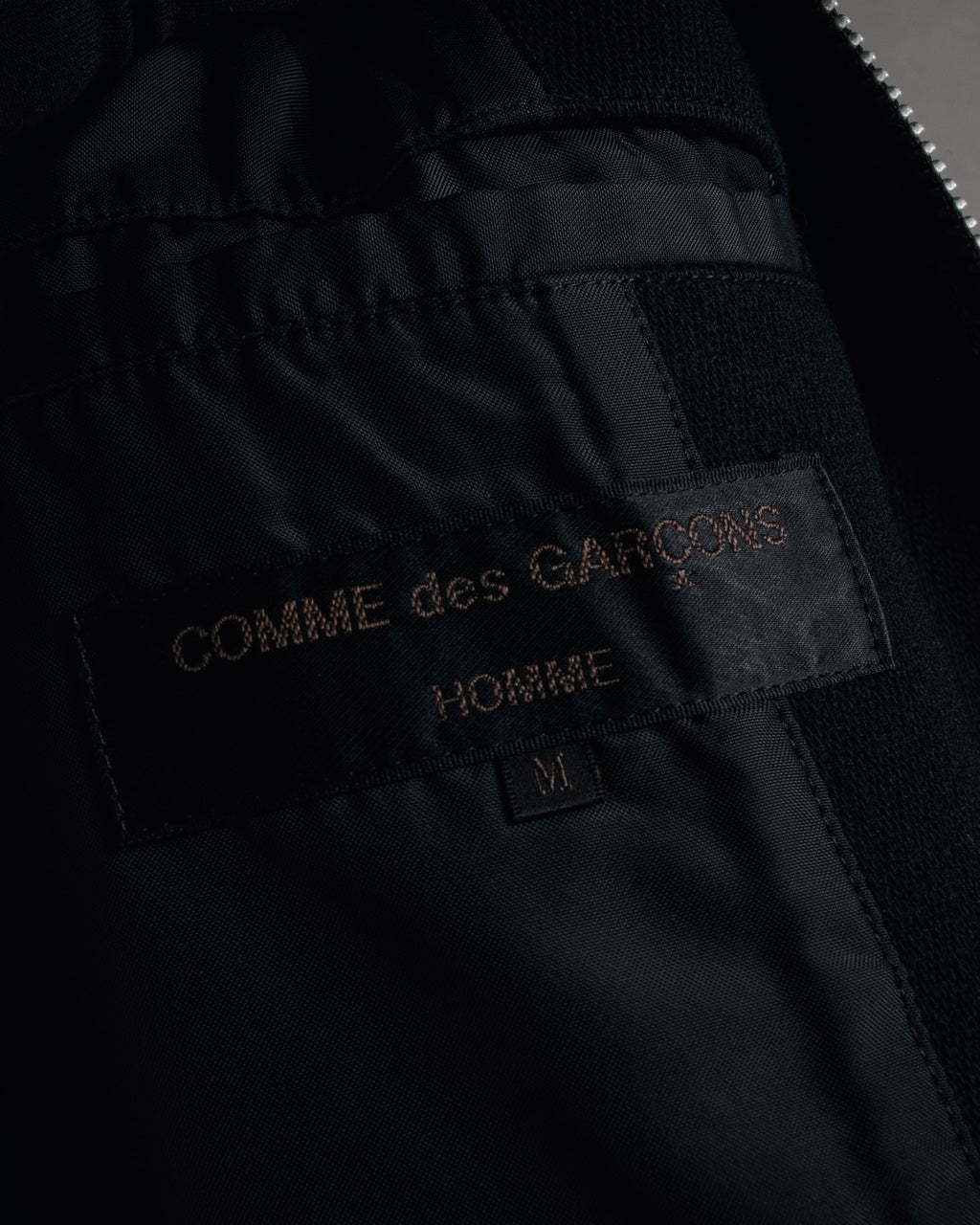 "COMME des GARÇONS HOMME"
96AW Thick wool zip-up coat