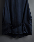 "JEAN PAUL GAULTIER" 90's Geometric lace design tailored vest