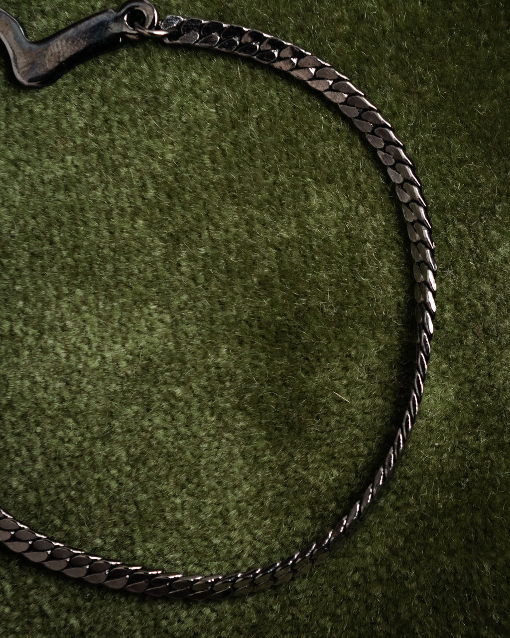 “Christian Dior” 70’s-80’s Horsebit motif chain bracelet