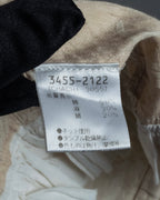 "DRIES VAN NOTTEN" Botanical print wrinkled tiered ruffle design vest