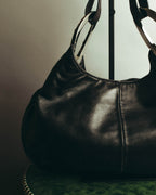"Sergio Rossi" 00's-10's Soft leather hobo shoulder bag