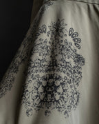 "RED VALENTINO" Baroque print sleeveless dress