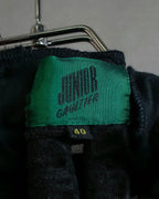 "JUNIOR GAULTIER" Sheer layered tie detail dress