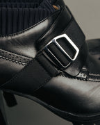 “HERMÈS” 2017-2022 Aw hybrid brogue sock ankle boots