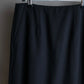 "MAISON MARGIELA" Side zip design mid ength flared skirt