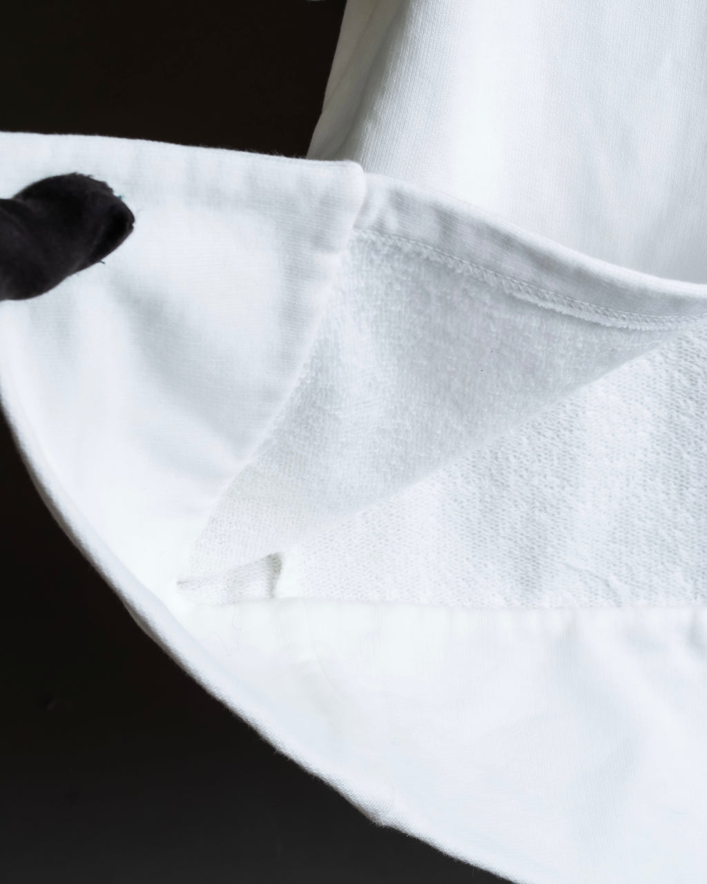 "N21 NUMERO VENTUNO" Back ribbon detail crew neck T-shirt