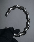 "Vintage Karen tribe silver bangle"