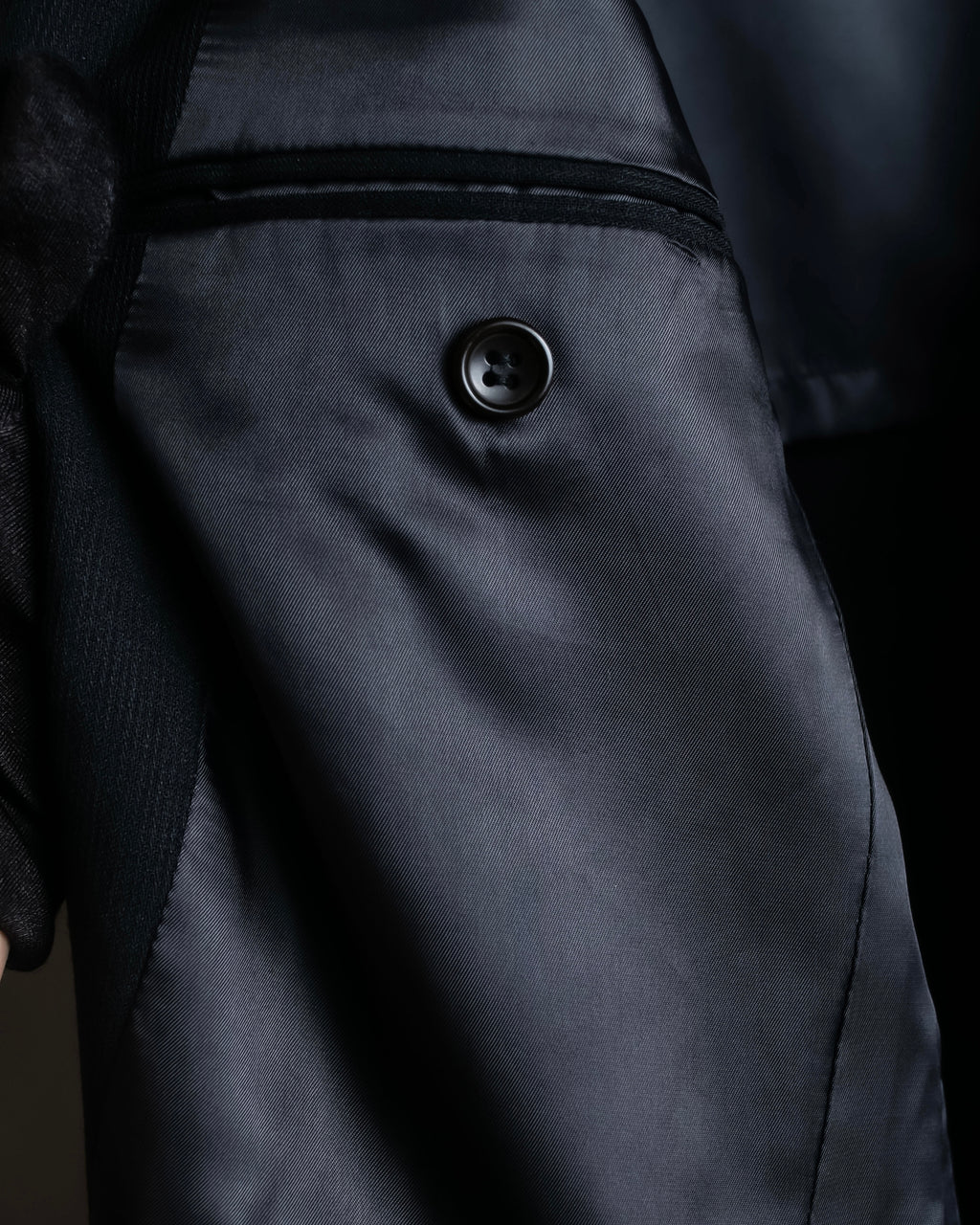 "KENZO" Classic detail black tailored jacket