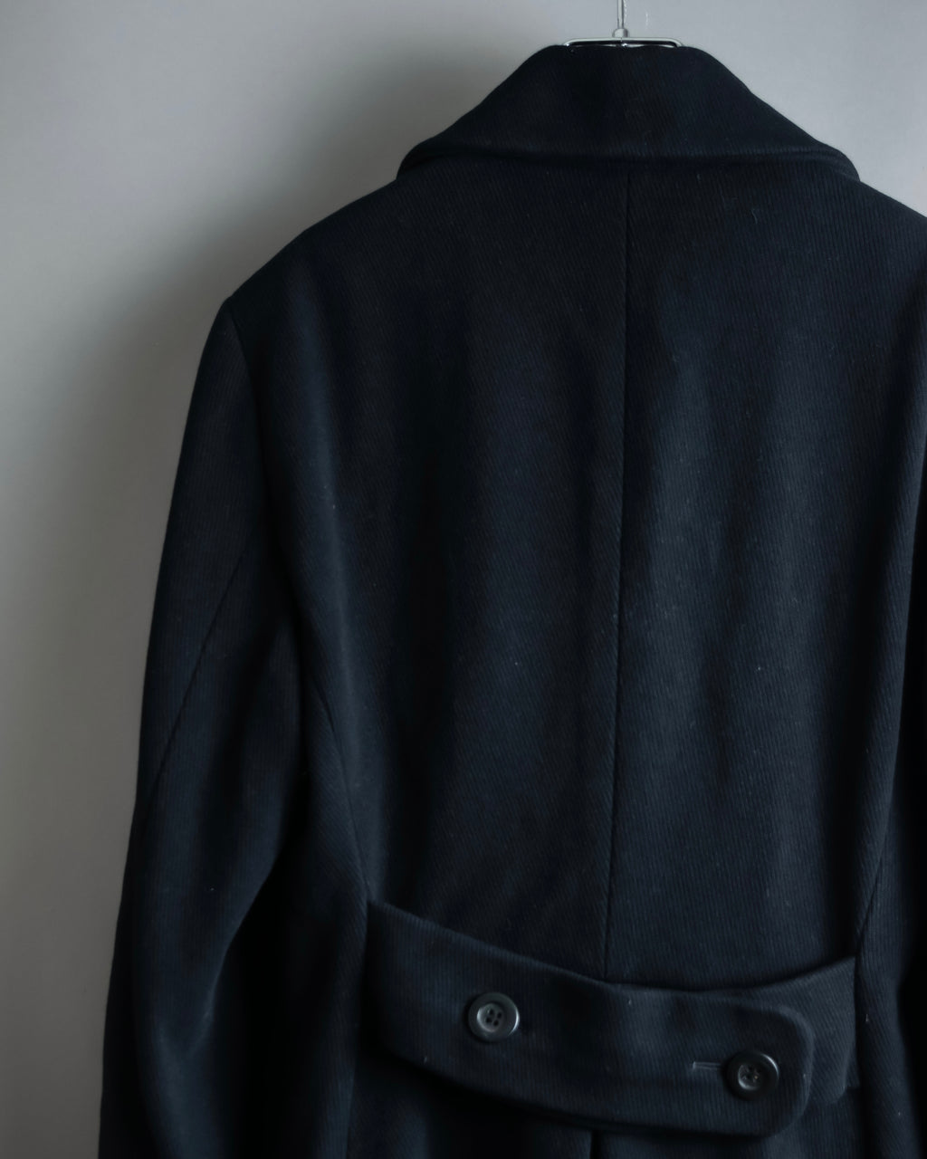 "DOLCE &amp; GABBANA" Maxi length double breasted chesterfield coat