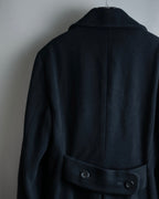 "DOLCE &amp; GABBANA" Maxi length double breasted chesterfield coat