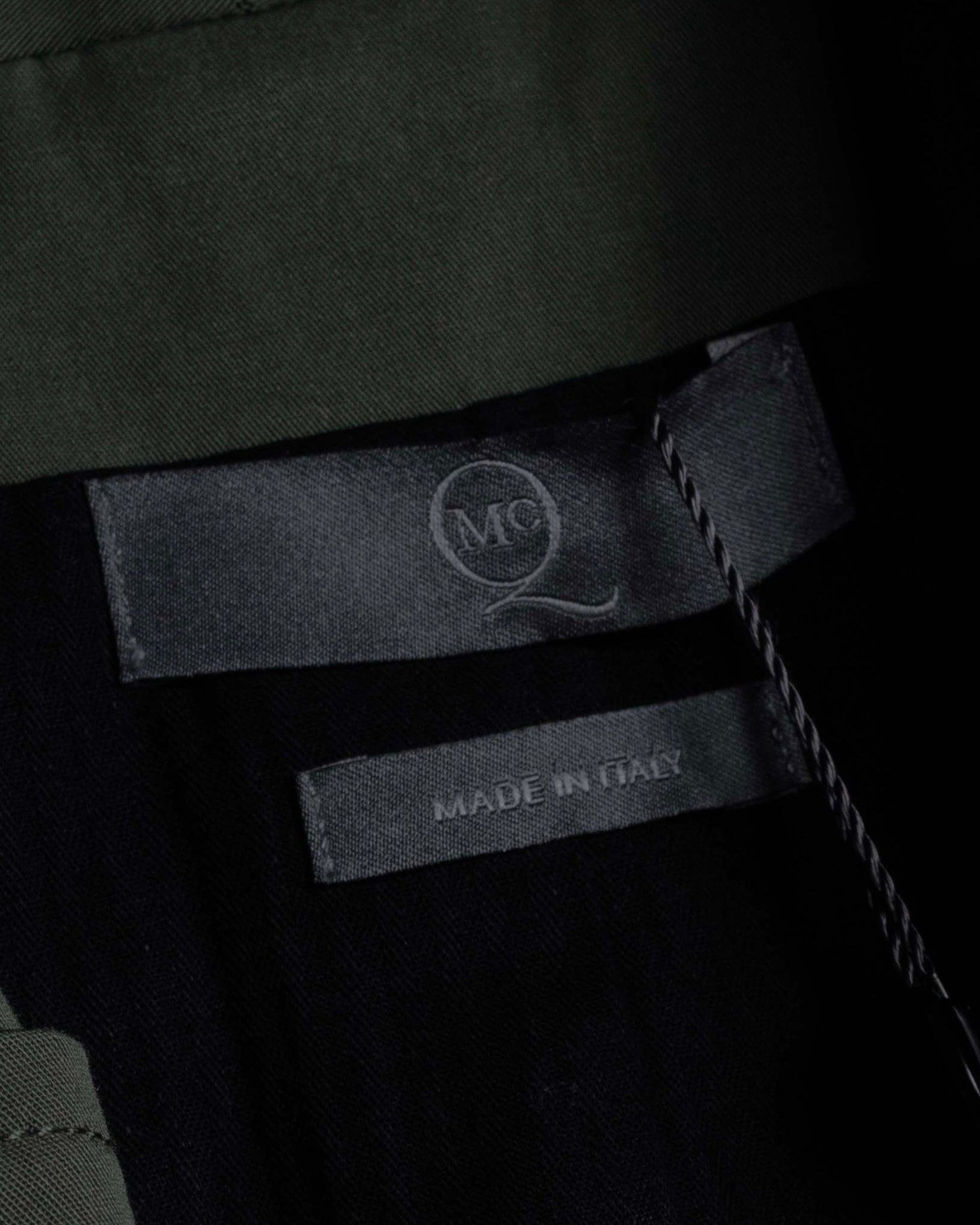 "MCQ Alexander McQueen" Lace-up panel design shaped jacket