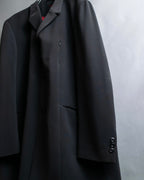 "TOSSARI" Shiny hidden zipper design tailored jacket