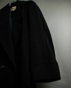 "Chloe" Peak lapel classically tailored chester coat