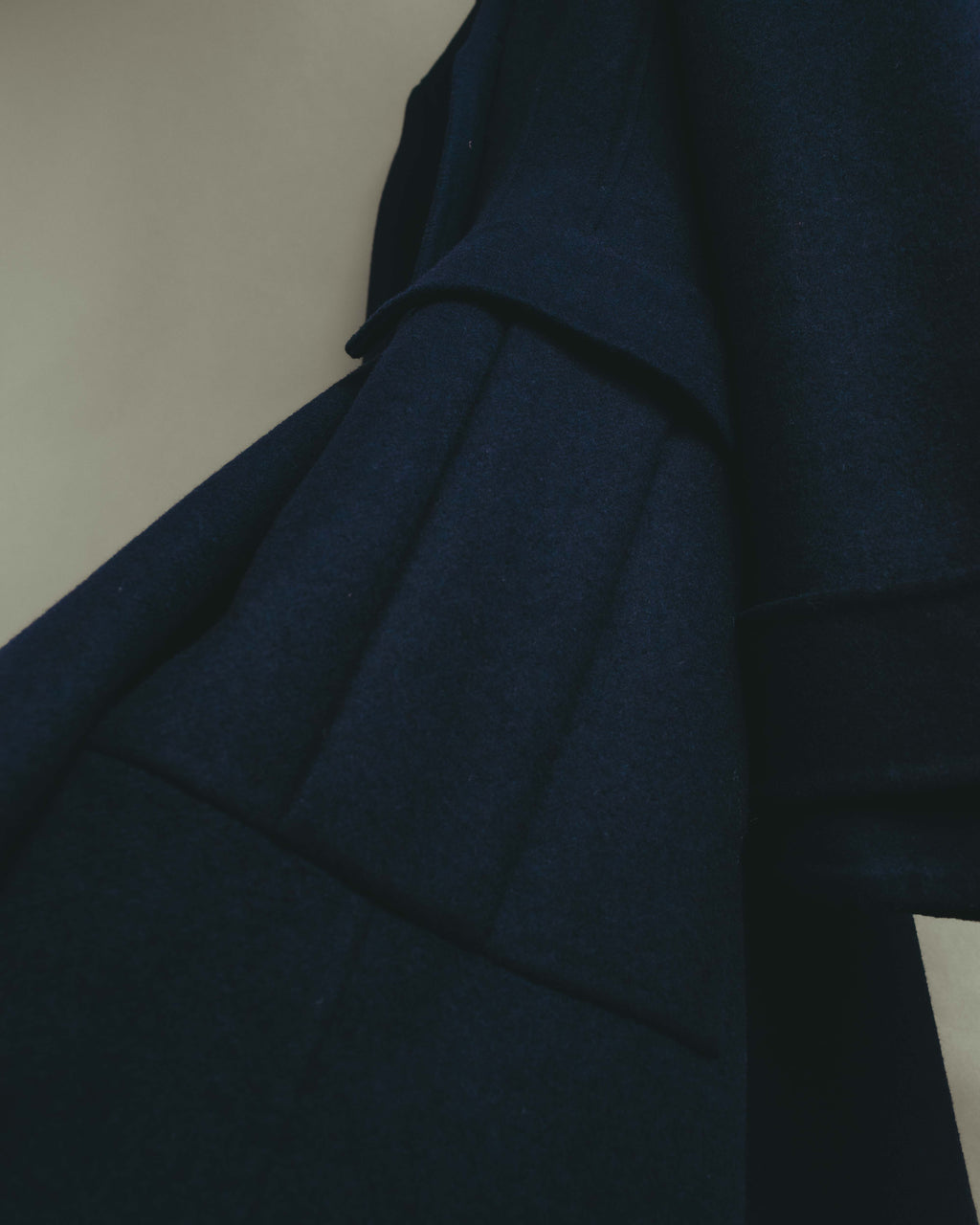 -SPECIAL- “Christian Dior” 2017 AW Navy double breasted A line long coat
