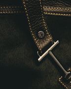 "TOD'S" 00's-10's Textured haircalf leather shoulder bag