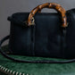 "GUCCI" Bamboo design horizontal shoulder bag