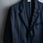 "COMME des GARCONS HOMME DEUX" Different material tailored jacket