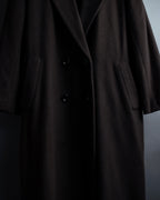 "Vintage 100% pure cashmere long chester coat"