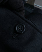 "Christian Dior" Mohair blend straight silhouette slacks