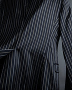 "Dolce & Gabbana" Silk design double-breasted tailored jacker