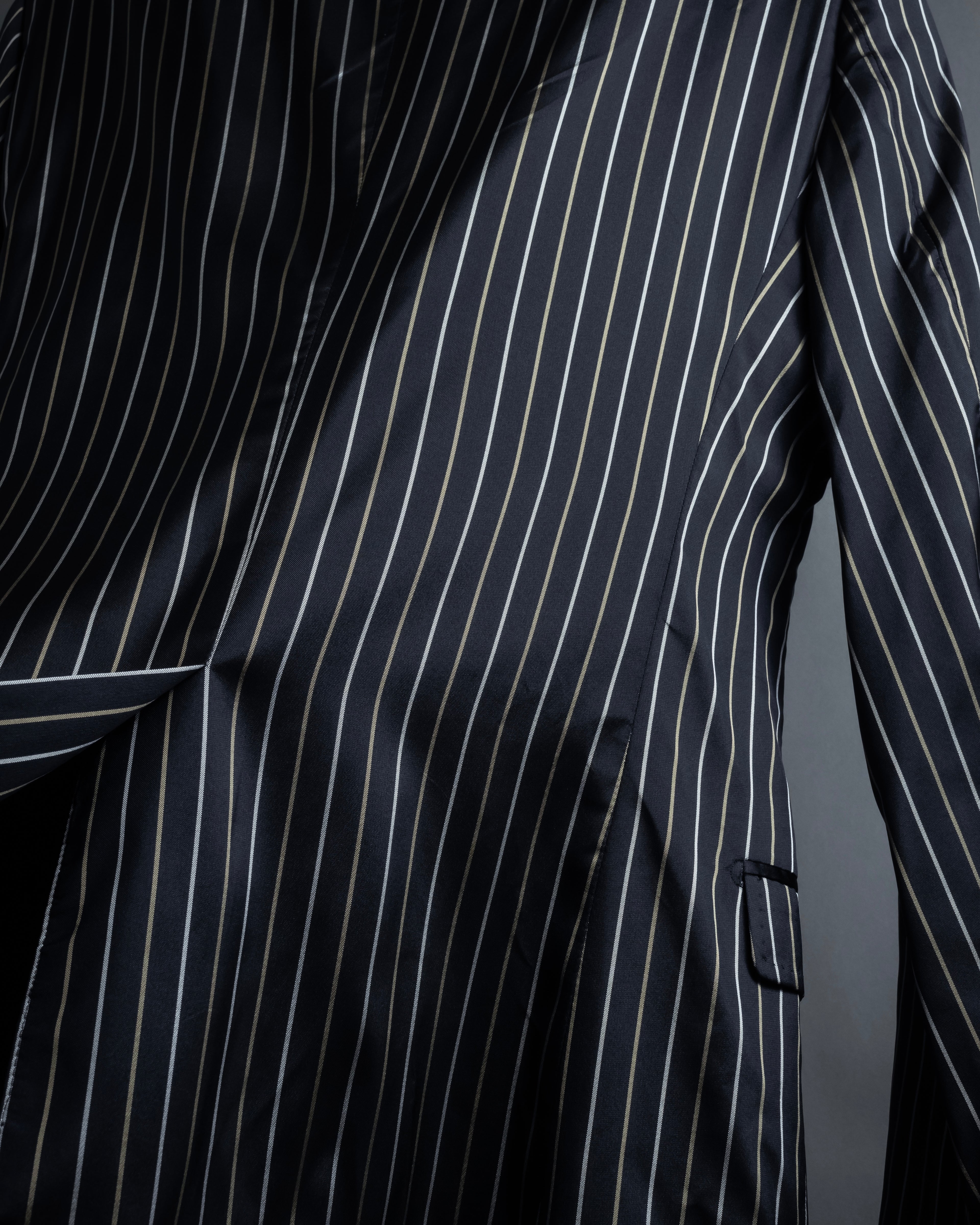 "Dolce & Gabbana" Silk design double-breasted tailored jacker