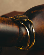 -SPECIAL- "Yves Saint Laurent" 80's-90's Iconic cassandre logo vintage bangle