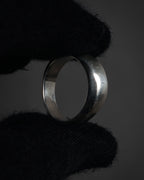 “TIFFANY & CO.” 1999-2005 Dome band silver ring