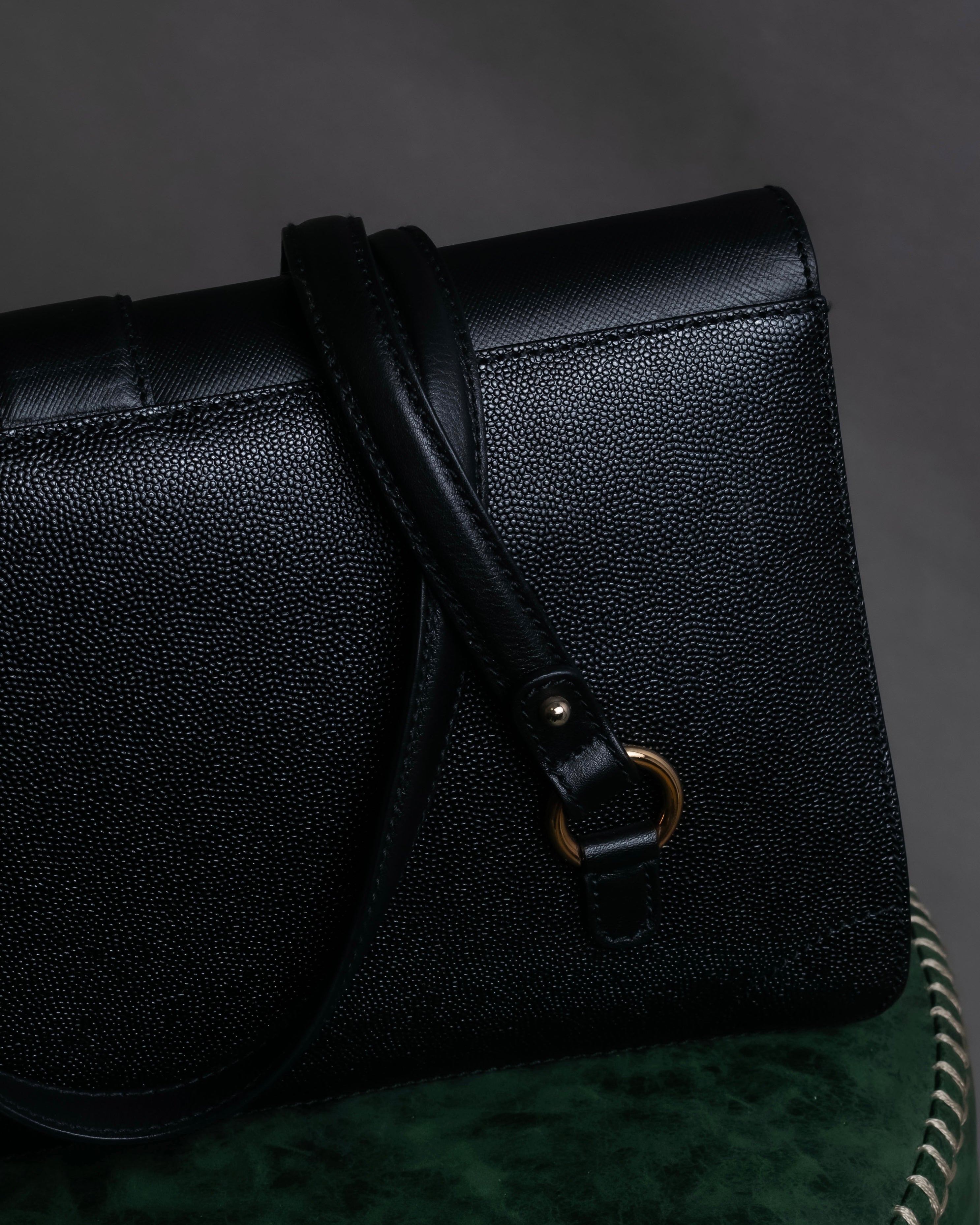 "Salvatore Ferragamo" Key-shaped Gancini motif design leather bag