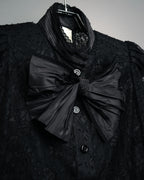 -SPECIAL- “GUCCI“ 2017-18 Fall winter lace bow blouse