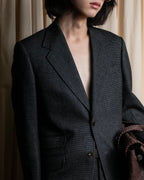 "GUCCI" 90's Tom Ford period bird eye weave set up