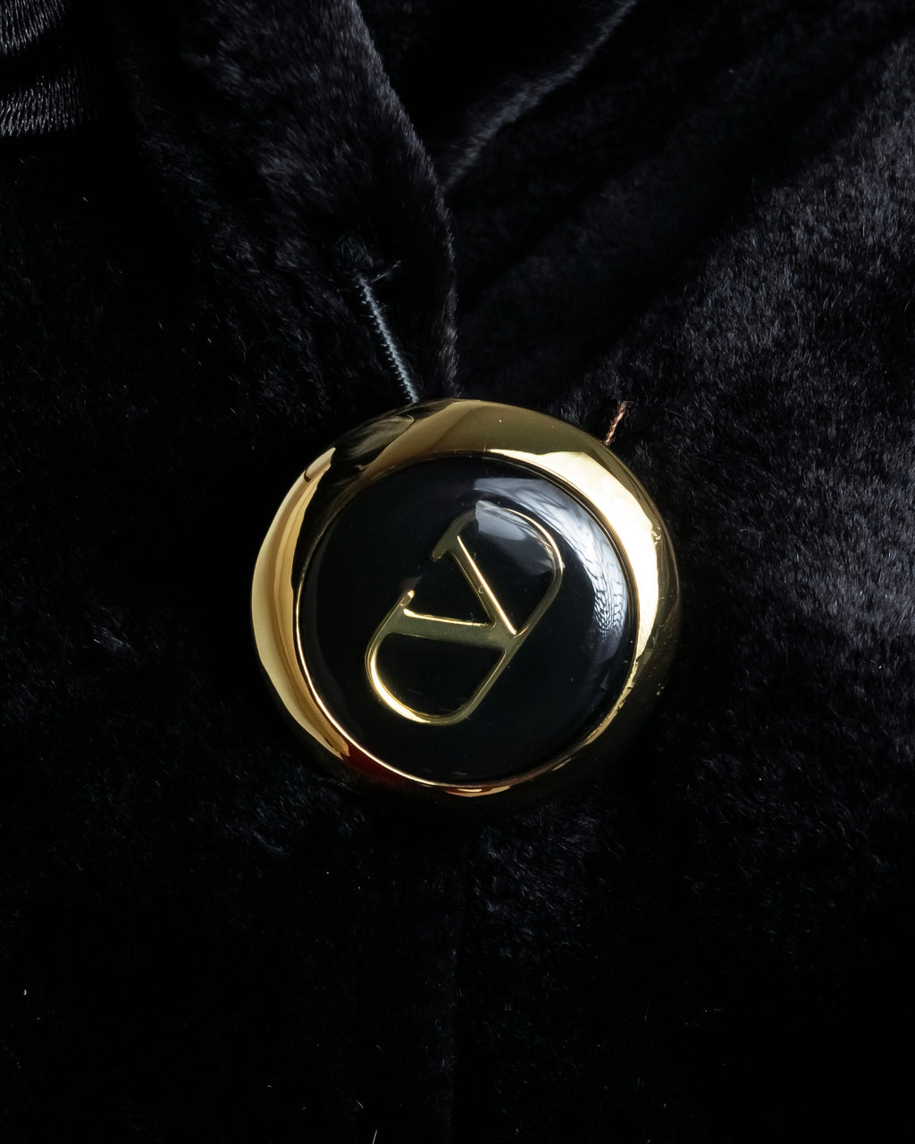 -SPECIAL- “VALENTINO” 1988–1992 SAGA Mink Shawl Collar Coat