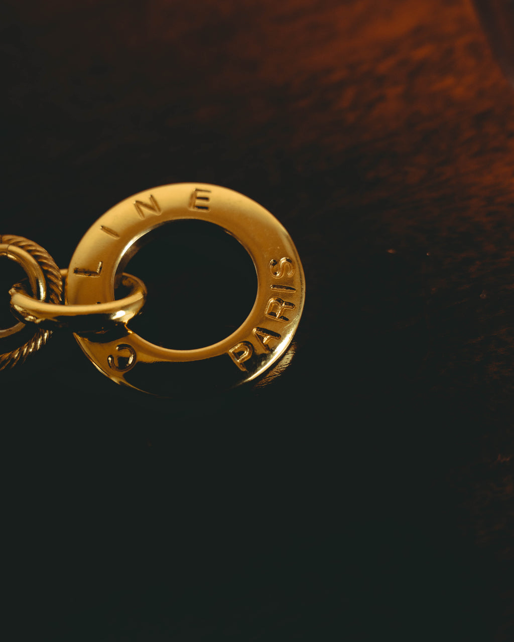 –SPECIAL– "CELINE" 90's Sculptural link bracelet