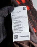 "HUGO BOSS" Plaid brushed wool tailored coat