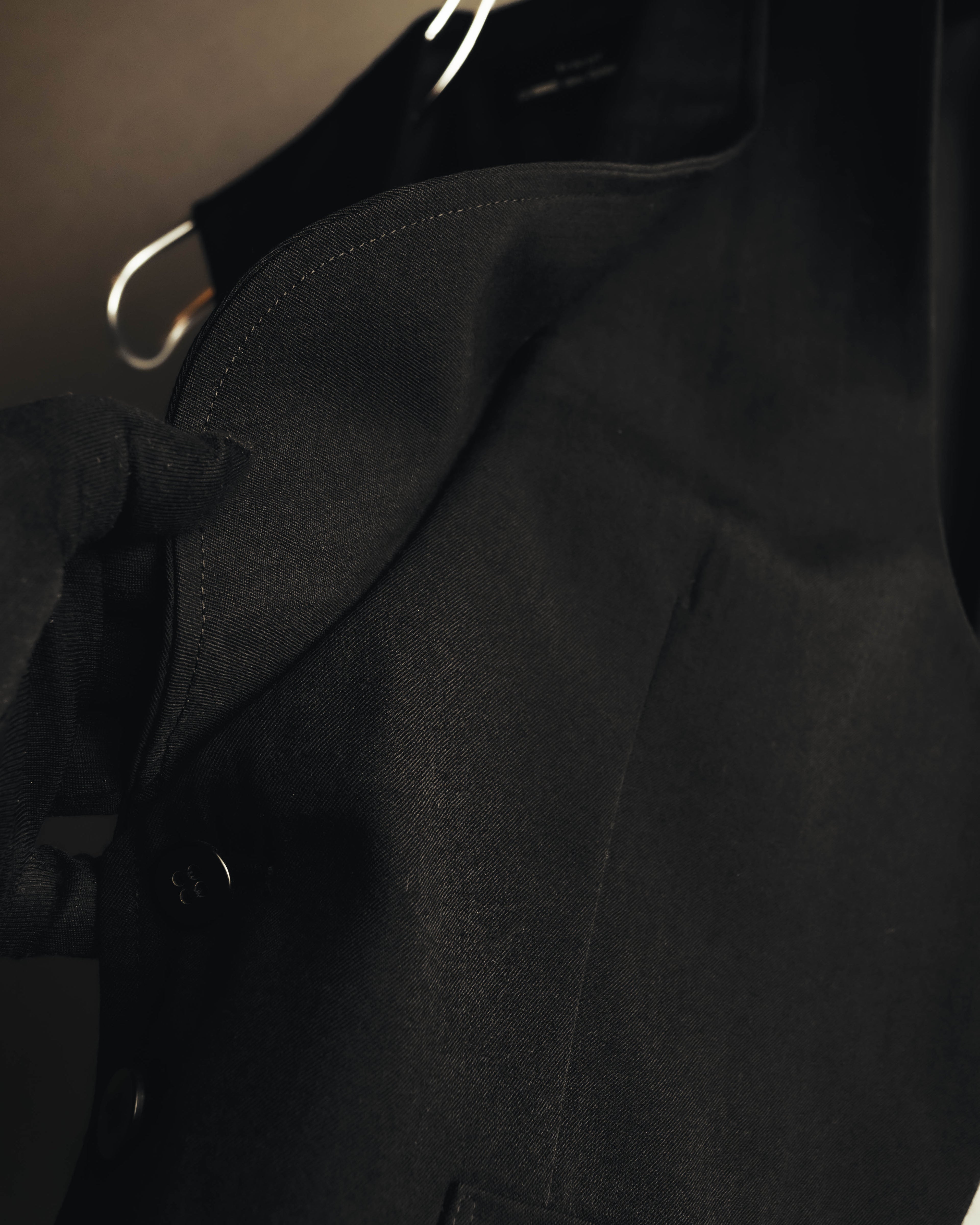 –SPECIAL– "tricot COMME des GARÇONS" 80's Tailored shawl-collar gilet