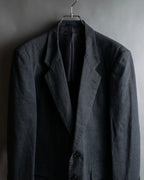 "COMME des GARCONS HOMME" 03SS fine all-over pattern cotton tailored jacket