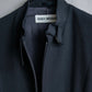 “ISSEY MIYAKE”  Chin belt designed stand collar jacket