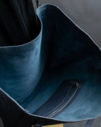 “JIL SANDER” beautiful sky blue leather shoulder bag