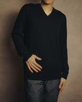 -SPECIAL- “HERMÈS” 90’s-00’s Cashmere wool v-neck knit