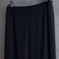 "HERMES" 100% silk straight silhouette maxi skirt