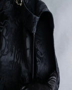 "Olivier Theyskens" Jacquard metal parts design sleeveless dress