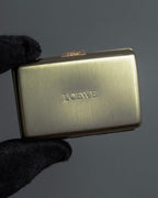 "LOEWE" Anagram logo design antique style accessory case