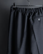 "Acne Studios" Button fly design wide straight slacks