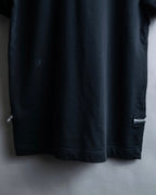 “Comme des Garçons Homme Plus” Zip attached detail T shirt