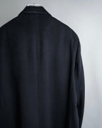 "CHRISTIAN DIOR MONSIEUR" 
Oversized double-breasted chester coat